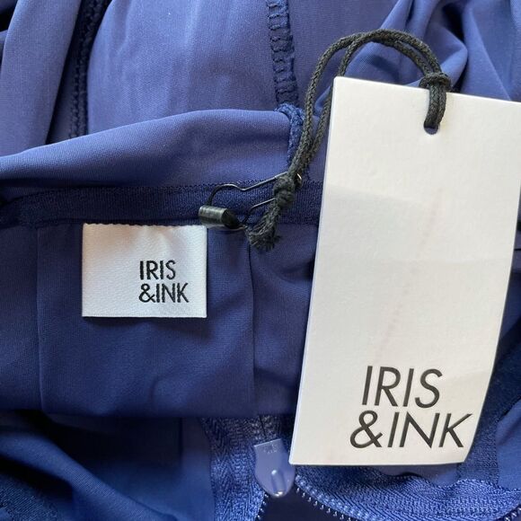 Iris & Ink Hoodie Zip Lightweight Jacket - Picture 3 of 4